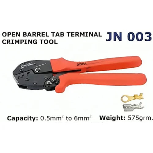 JAINSON JN 003 OPEN BARREL TAB TERMINAL CRIMPING TOOL | 0.5MM TO 6MM