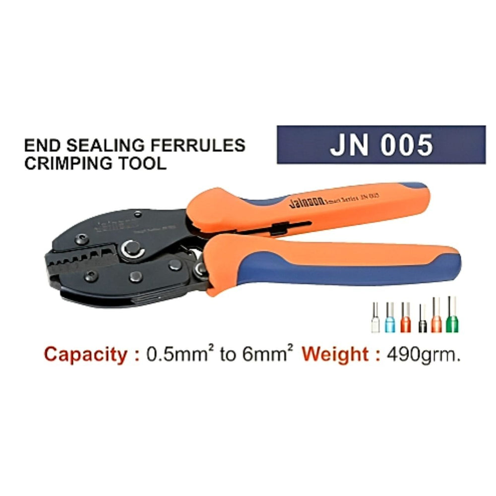 JAINSON JN 005 END SEALING FERRULES CRIMPING TOOL | 0.5MM TO 6MM