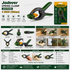 Jadever 4 Inch Spring Clamp JDCP5384 | Heavy Duty Quick Grip Plastic Clamp