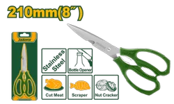 Jadever Kitchen Scissor 8Inch JDSX1602 | Multi Purpose Stainless Steel Kitchen Shears