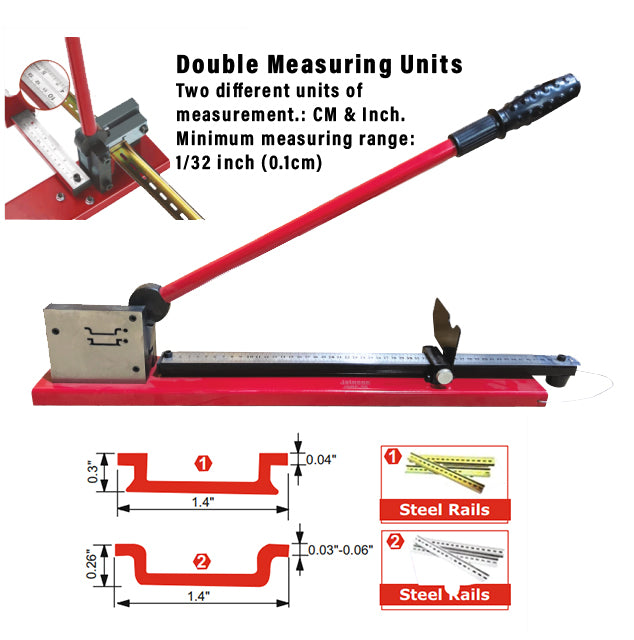 JAINSON JDRC DIN RAIN CUTTER 1/32INCH (0.1CM)