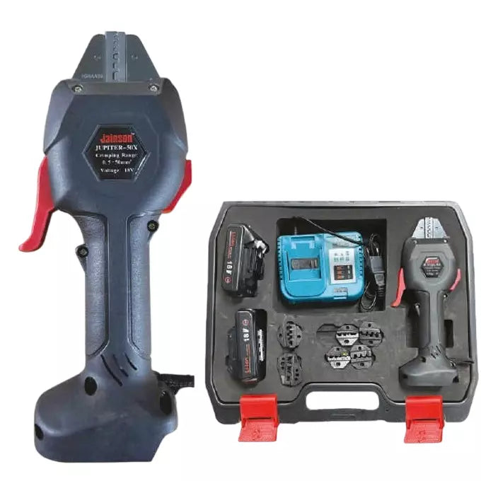 JAINSON JUPITER-50X BATTERY POWERED CRIMPING TOOL | COLD PRESS CLAMPING TOOL