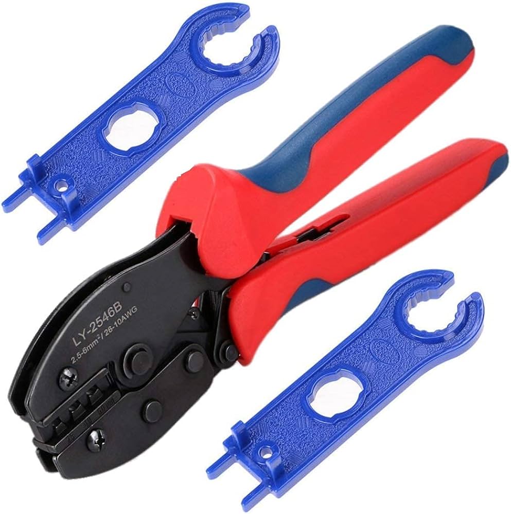 JAINSON MC-4 SOLAR TERMINAL CRIMPING TOOL 6MM | MC4 MALE & FEMALE SOLAR CONNECTORS
