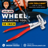 Jhalani 10-Inch Wheel Balancing Tool | Professional Wheel Weight Pliers & Hammer