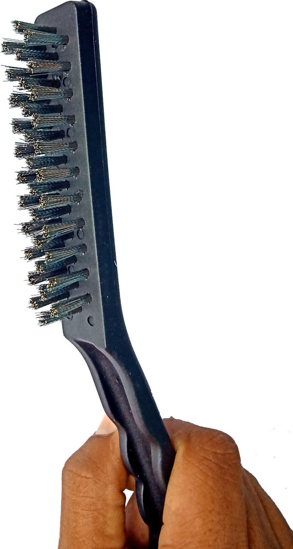 Jon Bhandari 2Pc Wire Brush Set 9Inch | Industrial Grade Scrubbing & Surface