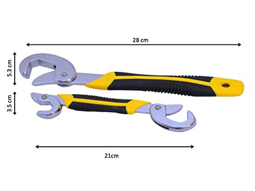 Jon Bhandari Adjustable Quick Spanner 9–32mm 2 Pcs A-007 | Multipurpose Wrench Set