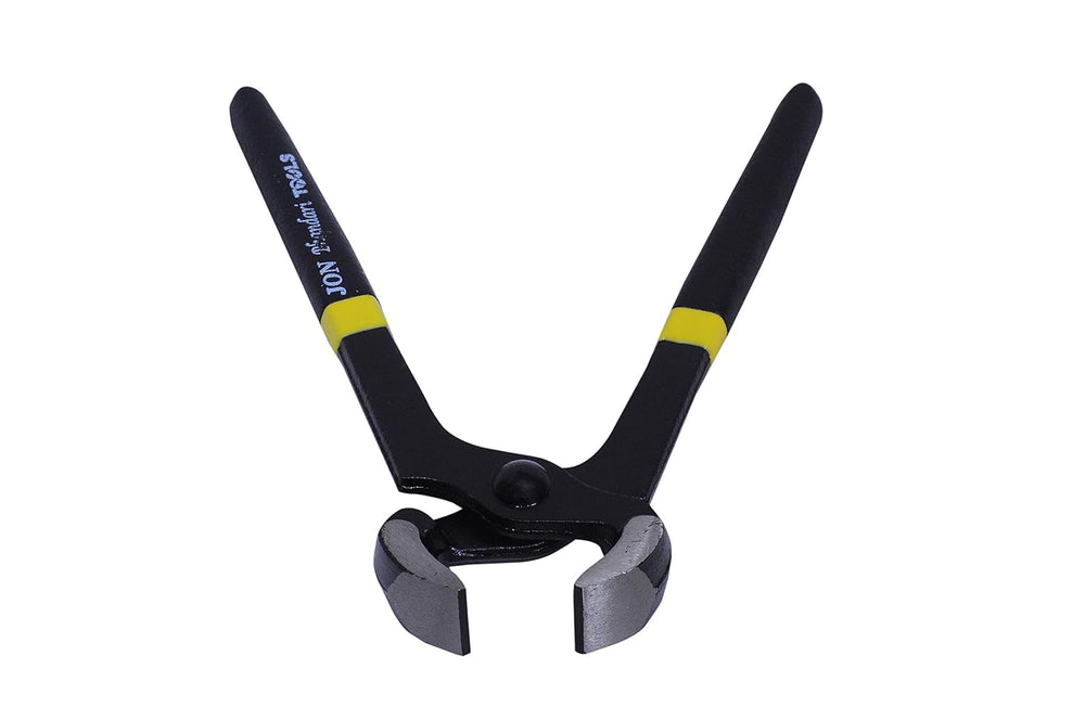 Jon Bhandari Carpenter Pincer 8 Inch Black Finish | Nail Pulling, Wire Cutting, Carpentry & Construction Applications