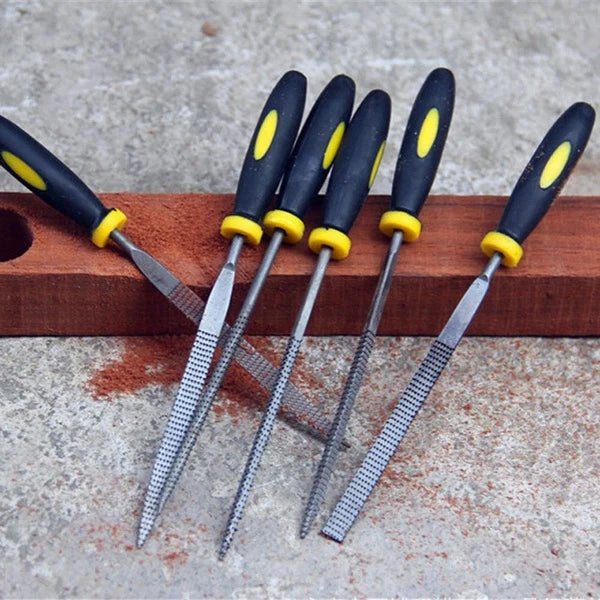Jon Bhandari 6Pcs Needle File Set F-021 | Precision Needle File Set