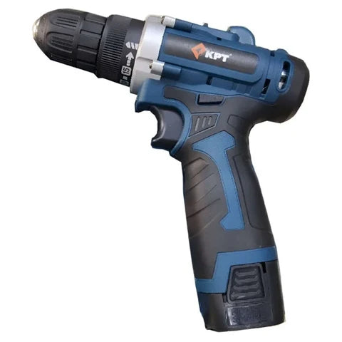 KPT 10mm Cordless Screwdriver KDD18V | 18V Li-Ion Drill Driver with 15+1 Torque Settings for Woodworking, Metal Drilling, Furniture Assembly, Construction & Workshop Applications