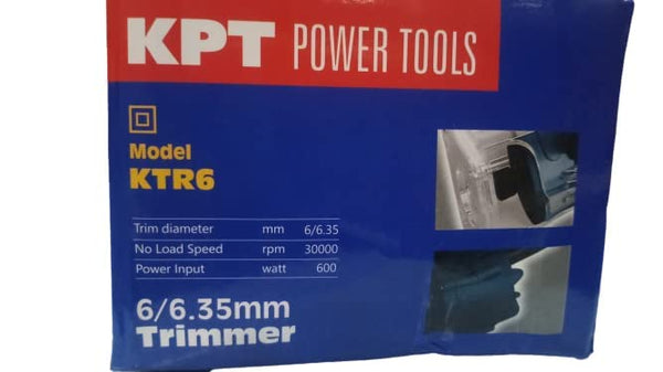 Kpt, Kpt KTR6, KTR6, 6mm Trimmer, 6.35mm Trimmer, 6/6.35mm Wood Trimmer, 600W Trimmer, 30000 RPM Trimmer, Wood Trimmer, Laminate Trimmer, Edge Trimmer, Woodworking Trimmer, Carpentry Trimmer, Furniture Trimmer, Cabinet Trimmer, Sunmica Trimmer, Router Trimmer, Electric Wood Trimmer, Corded Trimmer, Wood Edge Trimmer, Laminate Edge Trimmer, Template Trimmer, Flush Trim Router, Woodworking Power Tool, Carpenter Power Tool, Furniture Making Tool, Cabinet Making Tool, Professional Wood Trimmer, Edge Finishing T