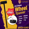 Lion 22/24mm Wheel Spanner | Heavy Duty L-Type Wheel Nut Wrench for Scooter & Motorcycle