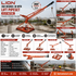 Lion 360 Degree 30 Mtr Lift Pipeset (Clif Motor) | Construction Material Lifting Pipeset System