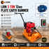 Lion 3 Ton 12mm Plate Earth Rammer with Crompton Greaves Motor & On/Off Switch 3HP 3 Phase | Electric Soil Compactor