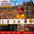 Lion 5 Ton 12mm Plate Earth Rammer with 1520 Greaves 5HP Diesel Engine | Heavy Duty Soil Compactor
