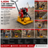 Lion 5 Ton 16mm Plate Earth Rammer with Honda GX200 5.5HP Petrol Engine | Heavy Duty Soil Compactor