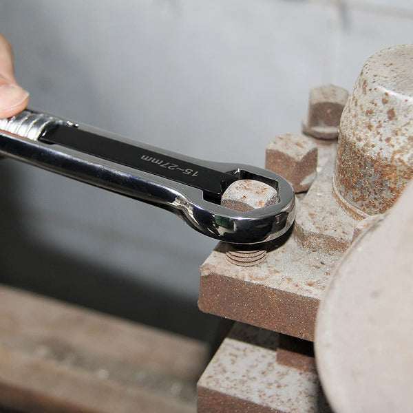 Lion Large Linked Wrench 5-27mm | Double Open End Multi-Size Wrench for Nuts & Bolts
