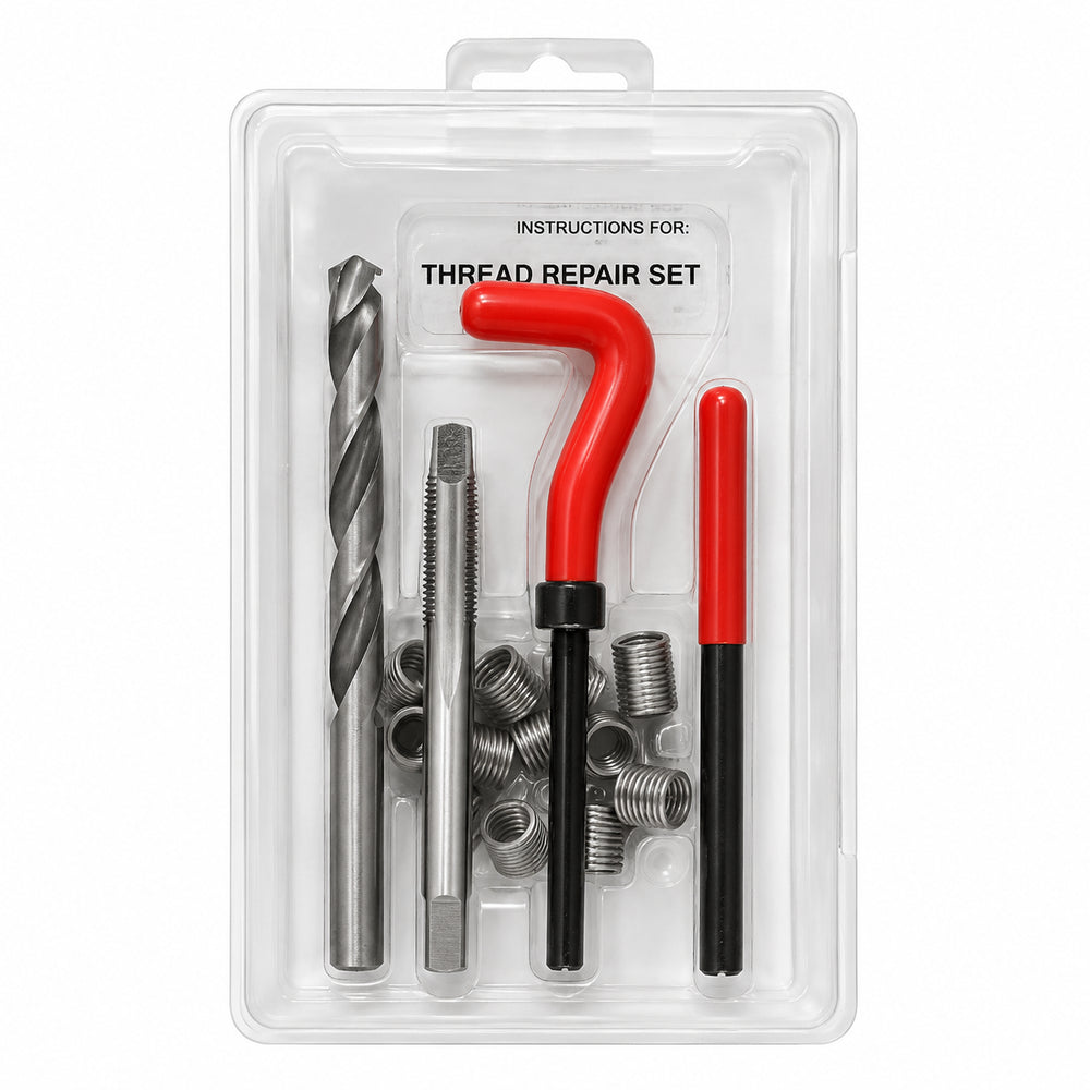 Lion Thread Repair Kit M10 | Helicoil Thread Repair Tool Set for M10 x 1.5 Threads
