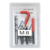 Lion Thread Repair Kit M8 | Helicoil Thread Repair Tool Set for M8 x 1.25 Threads