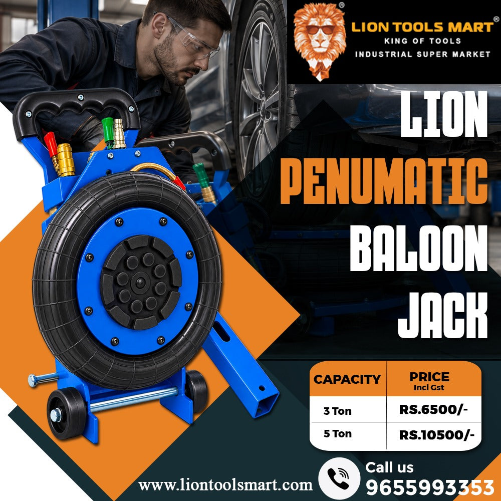 Pneumatic Balloon Jack – 3 Ton & 5 Ton Heavy-Duty Air Jack