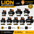 Lion Air Compressor 35L to 300L with single and three phase motor options
