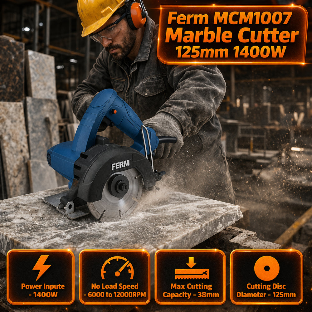 Ferm MCM1007 Marble Cutter 125mm 1400W