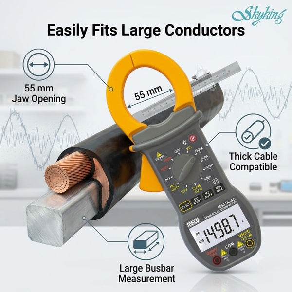 Meco 4050, Meco solar clamp meter, Digital solar clamp meter, DC AC TRMS clamp meter, 1500A clamp meter, 2000V clamp meter, Solar testing meter, PV tester, TRMS clamp meter, Digital clamp meter, Electrical tester, High voltage clamp meter, High current meter, Solar panel tester, Electrician clamp meter, Photovoltaic tester