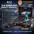 When you upload the image, set the Alt Text to: MHR 3/4 Inch Cordless Impact Wrench with 21V Battery and Case.