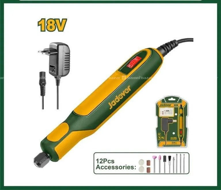 JADEVER MINI DIE GRINDER 18V JDRY16180