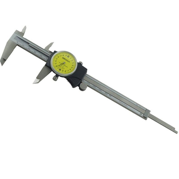 MITUTOYO 505-731 Dial Vernier Caliper (0–200mm / 8 Inch) | 0.02mm Precision Dial Caliper for OD, ID, Depth & Step Measurement