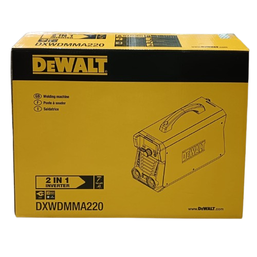 DEWALT WELDING MACHINE MMA/LIFT TIG 220A DXWDMMA220