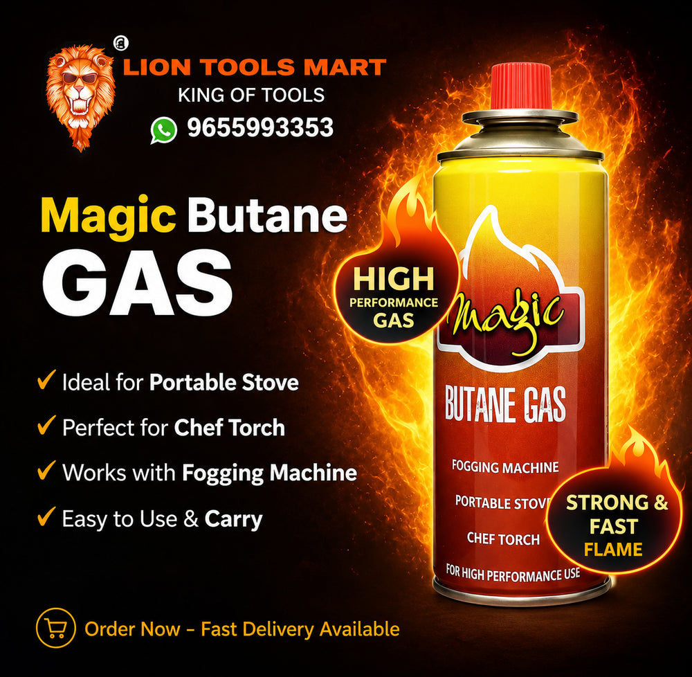 Magic Butane Gas Canister (220g) – High Performance for Stoves & Torches