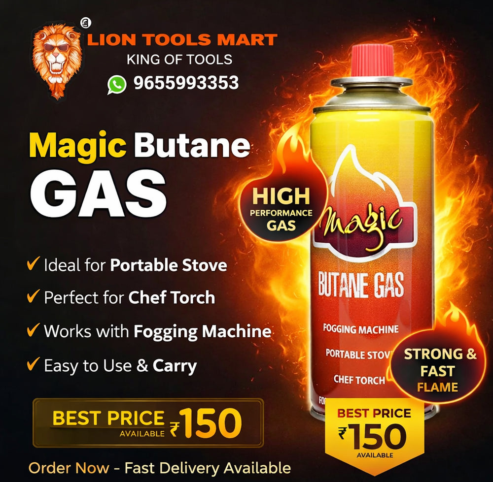 Magic Butane Gas Canister (220g) – High Performance for Stoves & Torches
