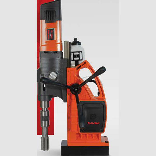 Ralli Wolf MEGA 150 3080W Magnetic Core Drill Machine with 150mm Drilling Capacity, 24500N Magnetic Adhesion and MT4 Adaptor