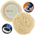 Car Polishing Velcro Heavy Woolen Pad | Available Sizes: 5Inch, 7Inch
