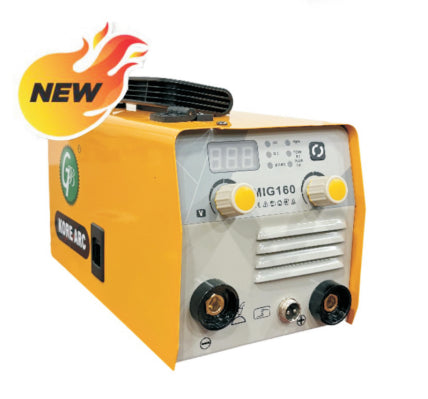 GB MIG 160 Welding Machine with 1Kg Wire | Advanced IGBT Technology