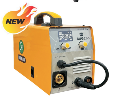 GB MIG 205 Welding Machine with 5kg Wire | Advanced IGBT Technology