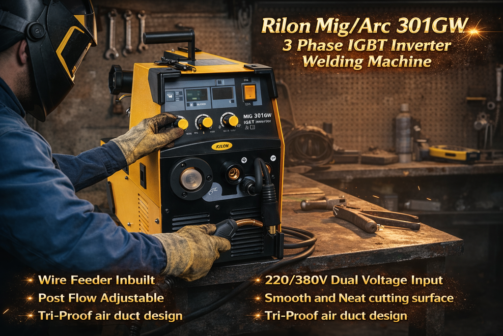 Buy Online Rilon MIG/ARC 301GW Inverter Welder | Best Price in India ...