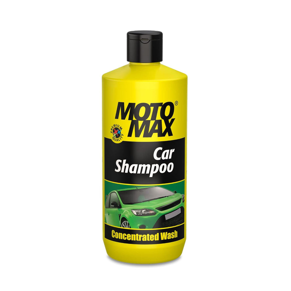 Motomax 500ml Car Shampoo | Car Washing, Vehicle Cleaning, Dirt Removal, Automotive Detailing & Regular Maintenance Applications
