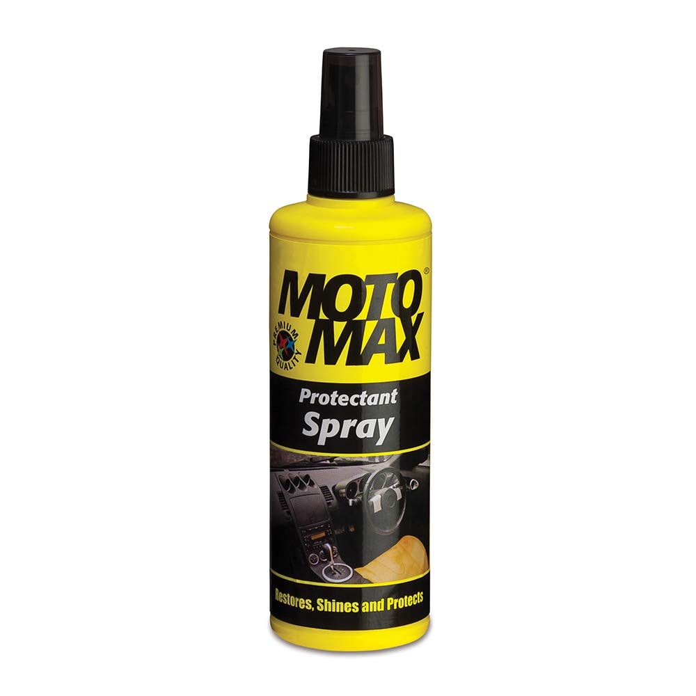 Motomax 200ml Protectant Spray | Protective & Shine-Enhancing Spray for Car Dashboard, Plastic, Vinyl, Rubber, Interior Trim & Automotive Surface Care