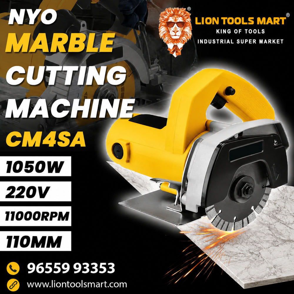 NYO CM4SA 1050W 110MM High-Speed Marble & Tile Cutting Machine