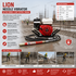Lion Needle Vibrator with Honda GX160 4.8HP Petrol Engine | Heavy Duty Concrete Compaction Machine