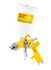 Polymak PMSG-827P 600ml HVLP Paint Spray Gun with 43 PSI operating pressure, 24cm spray pattern, and HVLP technology. Ideal for automotive painting, furniture finishing, woodworking, and industrial coating applications.