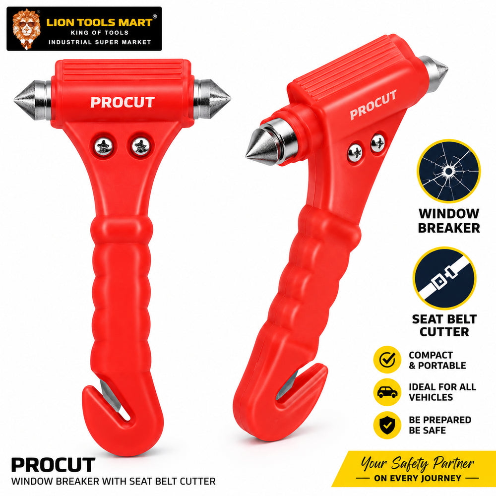 PROCUT Window Breaker with Seat Belt Cutter