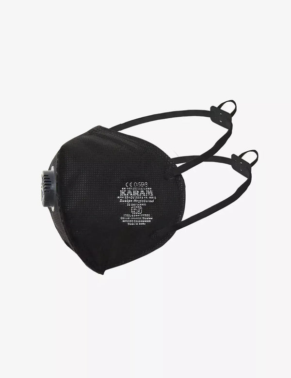 Karam FFP2 Disposable Painting Respirator with Headband and Exhalation Valve RFH 22+0V Mask | Nose Protection