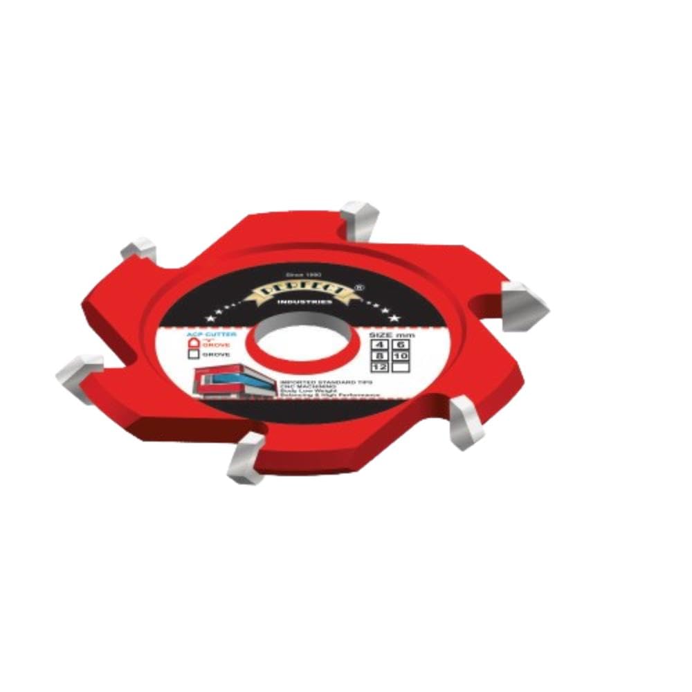 Perfect 10mm V Groove Cutter E-1233 | Precision V-Grooving Tool for Aluminium Composite Panels, ACP Fabrication, Sign Boards, Folding & Professional Cutting Applications