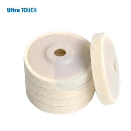 Roll of white paper with Ultra Touch branding on a white background