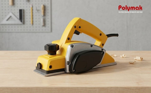Polymak Electric Planer 500W 82mm PM82EP500E | Woodworking, Furniture Making & Surface Finishing Applications