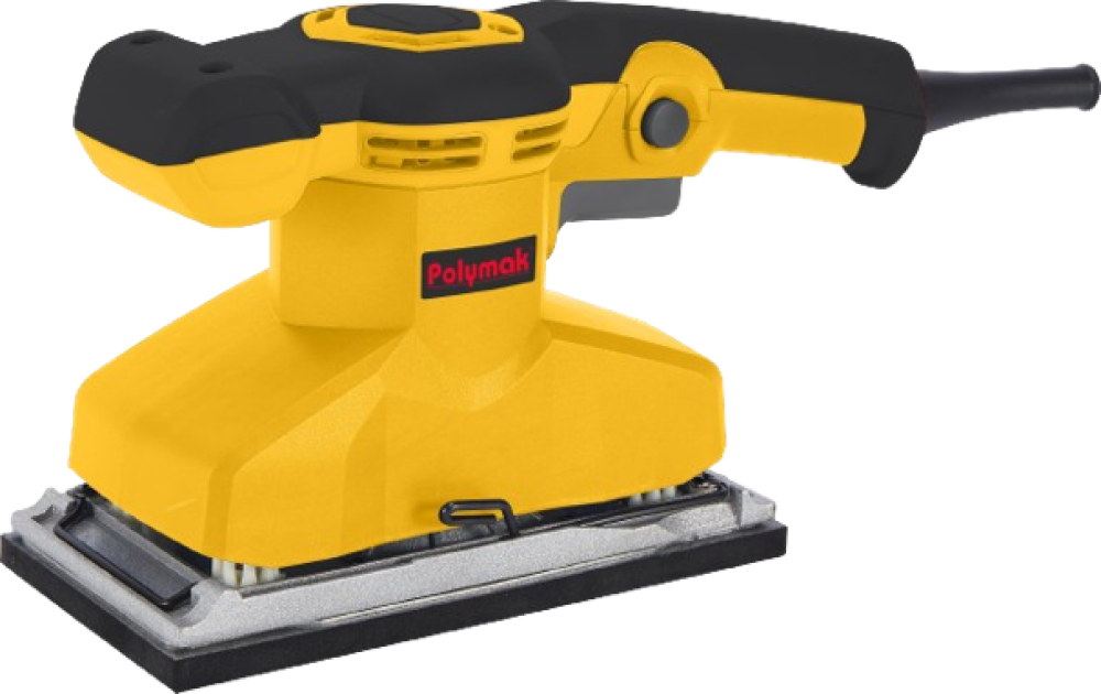 Polymak Finishing Sander 320W 93×185mm PM185LFS | Wood Sanding, Surface Finishing, Paint Removal & Furniture Applications