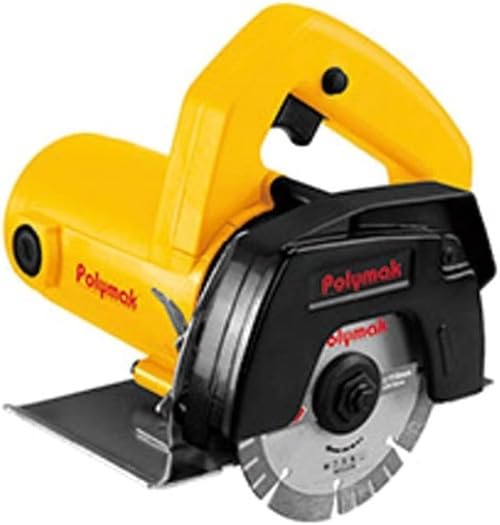 Polymak Marble Cutter 1100W 125mm PMCM4 PRO | Tile, Marble, Granite & Stone Cutting Applications