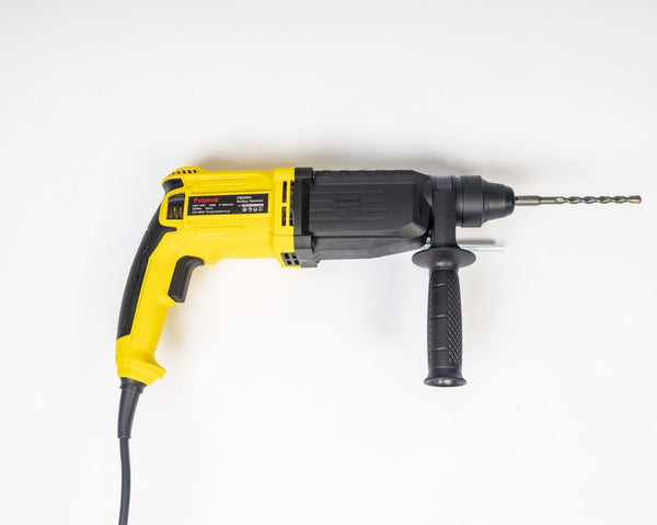 Polymak PM26RH 26mm 800W Rotary Hammer with 3.3J impact energy, 4,500 BPM, and SDS-Plus chuck. Ideal for concrete drilling, masonry, chiseling, construction, and industrial applications